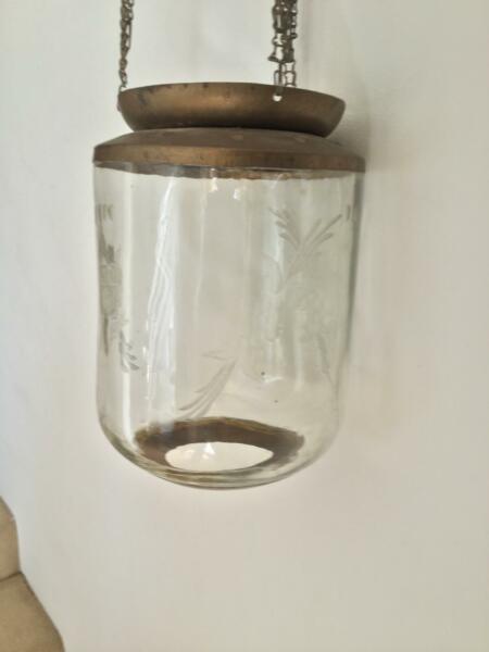 Vintage cylinder light shade