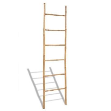 New Items—vidaXL Bamboo Towel Ladder（SKU: 41496）