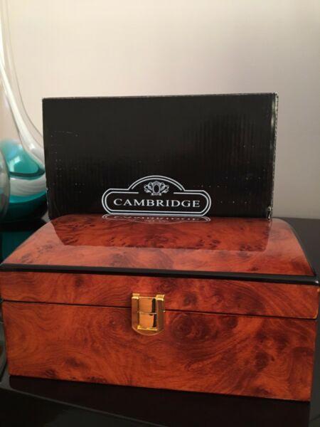 Cambridge jewellery box