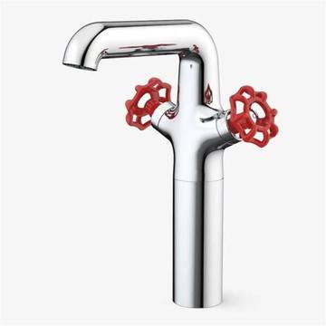DORF INDUSTRIE TOWER BASIN MIXER in RED or WHITE - BRAND NEW