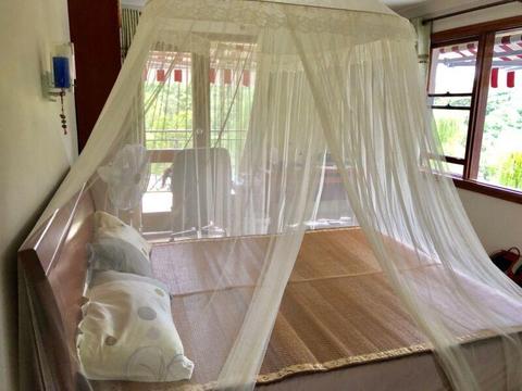 Mosquito netting for queen sozed bed