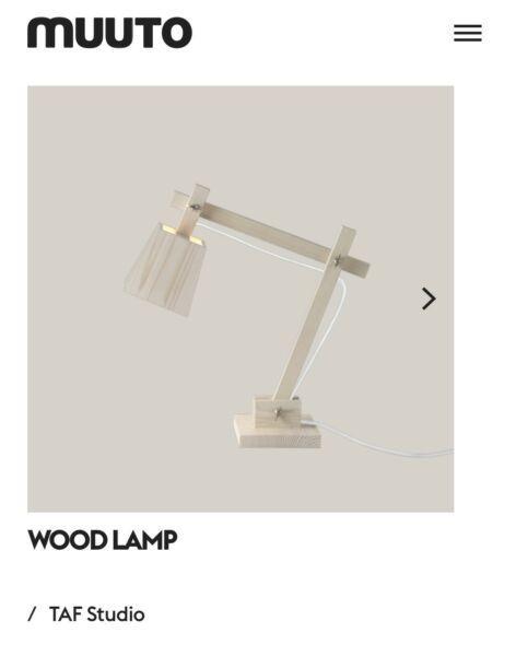 Muuto - wood lamps