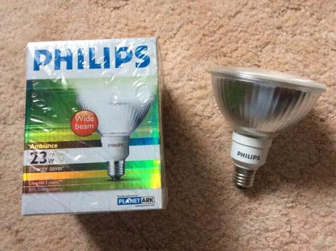 Philips energy saver globes
