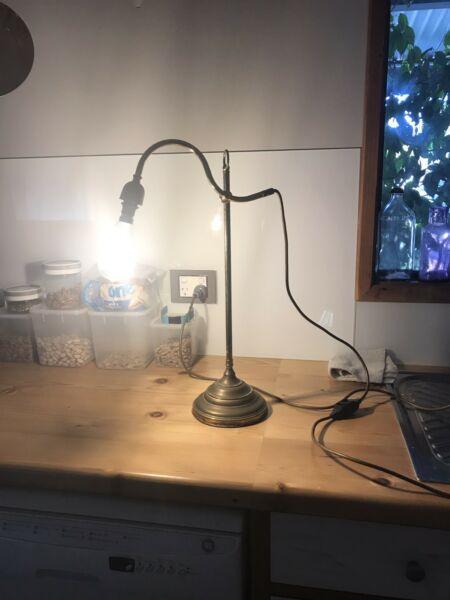 Vintage industrial desk lamp