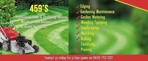 Lawn Mowing & Gardens Maintenance