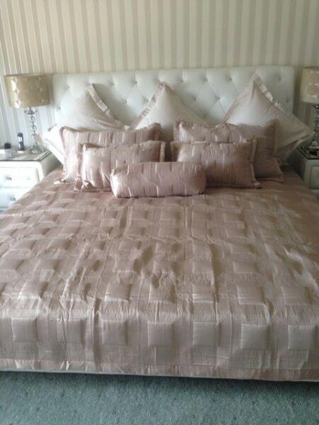KS bedspread and pillows