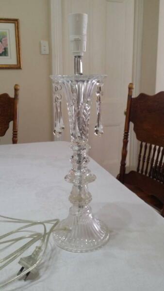 Glass Table Lamp stand
