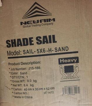 Shade Sail (Never Used) Rectangle