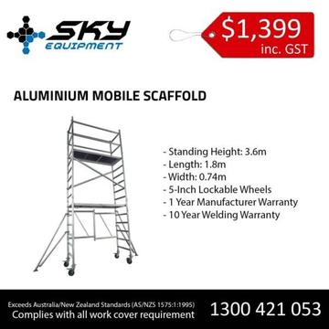 H-frame Aluminium Mobile Tower Sky Equipment - 3.6m