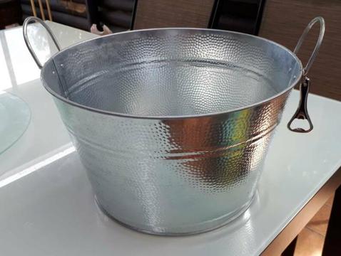 Beer bucket - galvanised steel