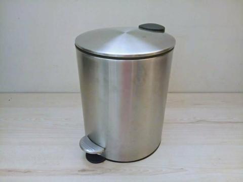 5L Round pedal stainless steel rubbish bin