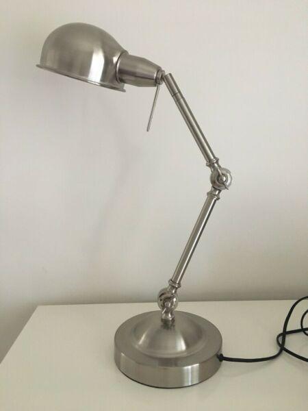 Chrome Desk Table Lamp Excellent condition