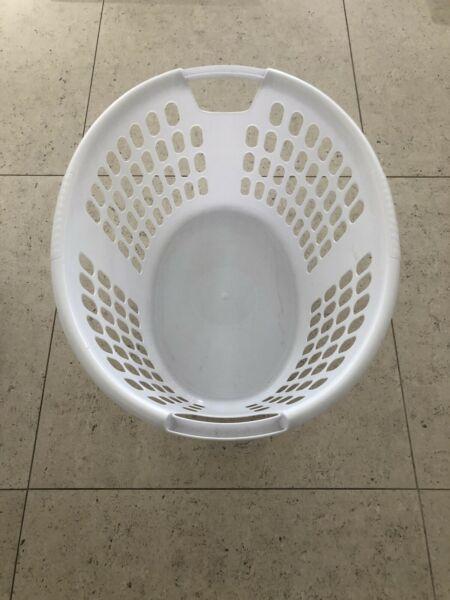 White washing baskets