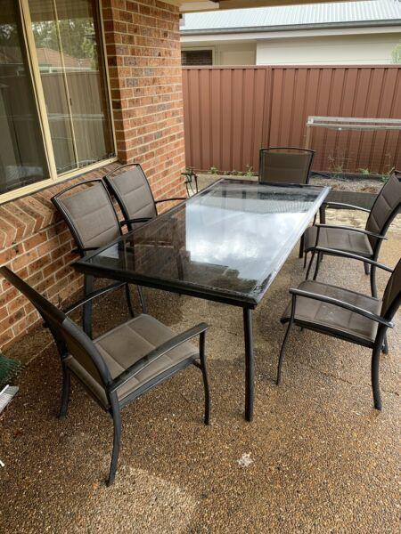 Outdoor table 6 seater