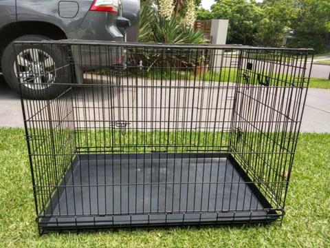 Dog Crate. Collapsibe Metal Wire, Extra Large. Only used once