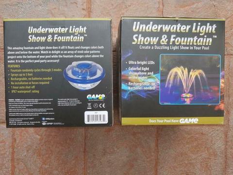 Underwater Light Spray x2 - Swimming Pool Accessory