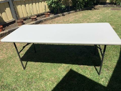 Trestle Table, Plastic outdoor chair,Party needs