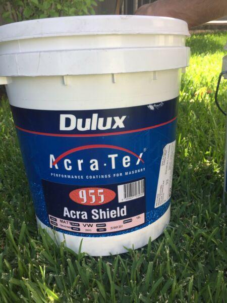 Dulux Acra Tex outdoor paint 15L