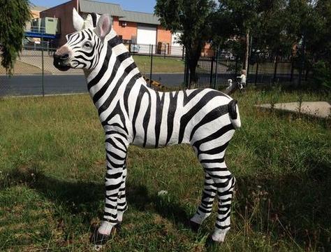 Zebra Standing Statue - AMAZING ANIMALS FOR ANY USE
