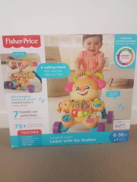 Laugh & Learn® Smart Stages™ Learn with Sis Baby Walker
