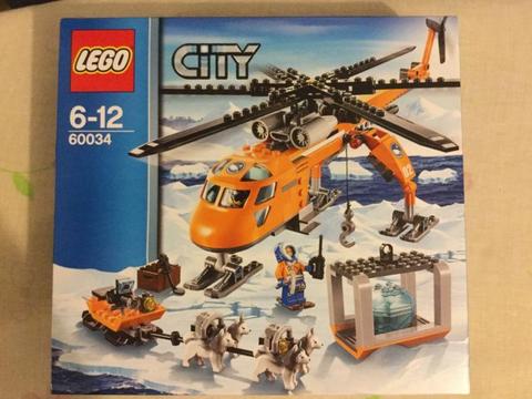 Lego 60034 CITY Arctic Helicrane - new - retired product