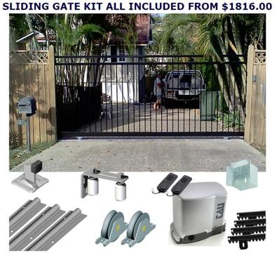 Complete Sliding Gate Kit