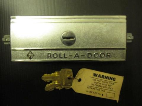 Roll-A-Door Lock