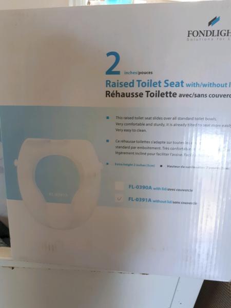 Toilet Seat Raised