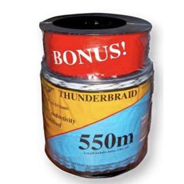 Thunderbird Thunderbraid 550m Electric Fence wire $115 per roll