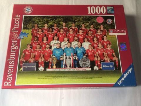 Jigsaw puzzles - FC Bayern München & German national team (2016)
