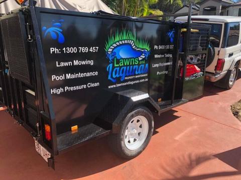 Lawn Mowing Trailer - Premium Builder - Brisbane Best