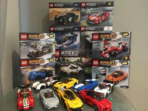Lego Speed Champions Collection - many retired