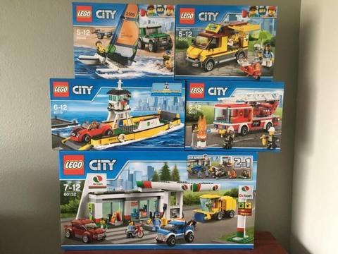 Lego City Sets Discontinued Brand New 60132 60119 60149/50 60107