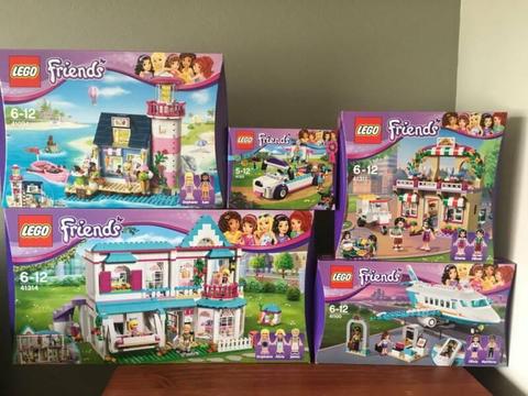 Lego Friends Sets Discontinued Steph House Lighthouse Pizza Jet
