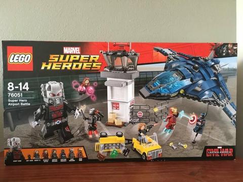 Lego 76051 Super Hero Airport Battle Giant Ant Man - Discontinued
