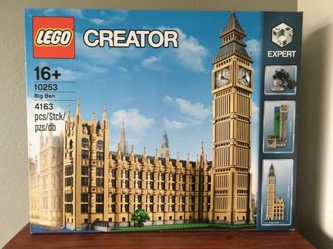 Lego 10253 Big Ben - Retiring Sold Out on Lego Store