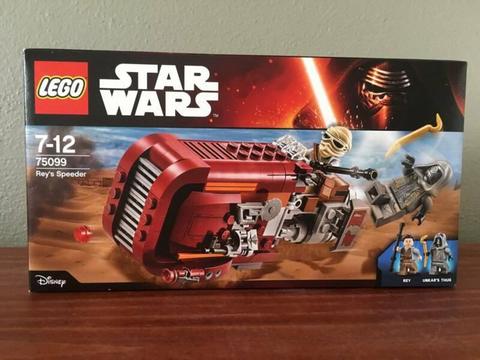 Lego Star Wars 75099 Rey's Speeder - Retired