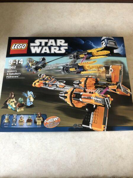 LEGO 7962 Star Wars, Anakin's & Sebulba's Podracers