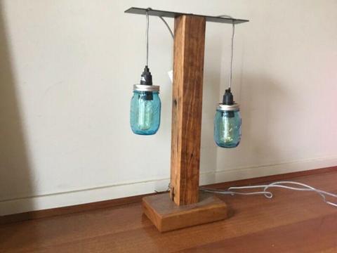 Vintage 'Ball' Jar Lamp