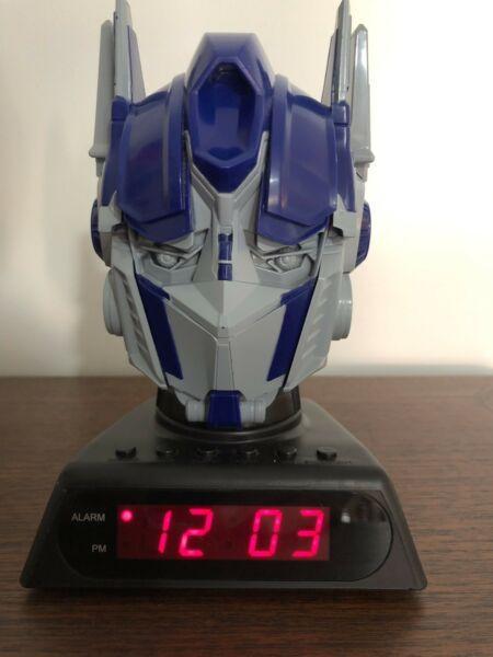 Transformers alarm clock (Optimus Prime)