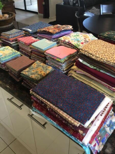 (SOLD) Quilters Fat Quarters and More