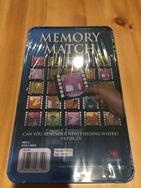 Memory Match for kids ages 3 & above