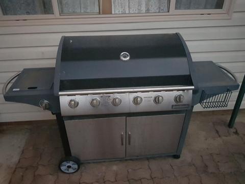 Jumbuck BBQ with gas bottle used condition