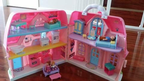 House toy with furniture