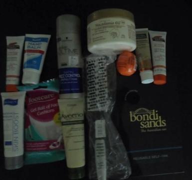 BULK LOT OF ASSORTED BEAUTY PRODUCTS - NEW