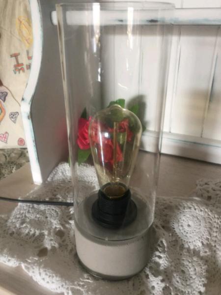 MODERN GLASS LAMP