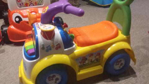 Ride on Fisher Price Car