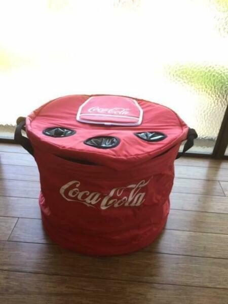 COCA COLA COOLER cans or bottles - large, newer used