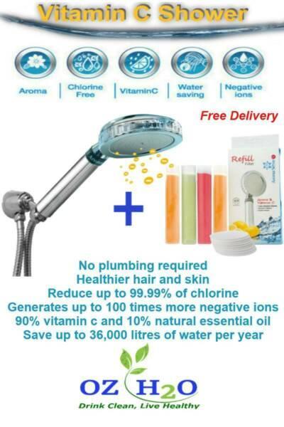 Vitamin C Aroma Shower - Save Water Increase Pressure
