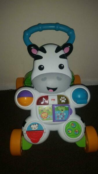Fisher price push along walker toy